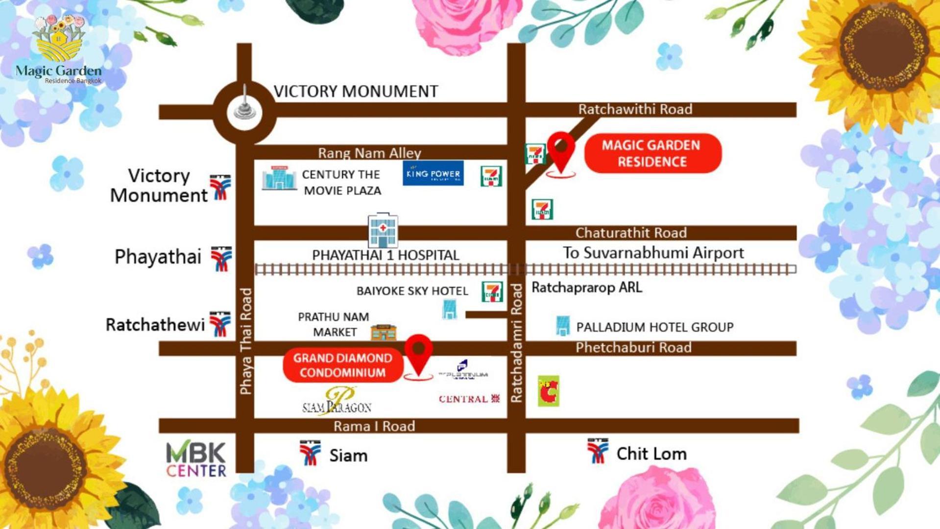 Magic Garden Residence بانكوك المظهر الخارجي الصورة