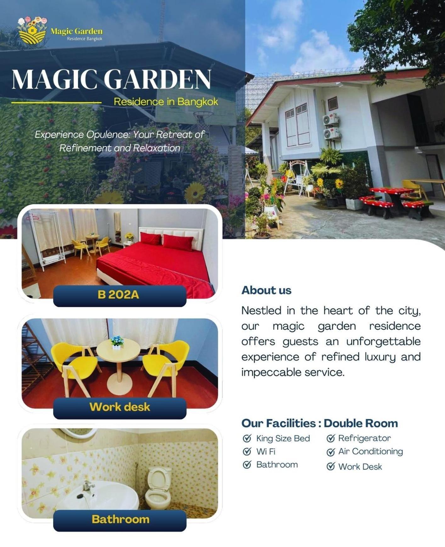 Magic Garden Residence بانكوك المظهر الخارجي الصورة