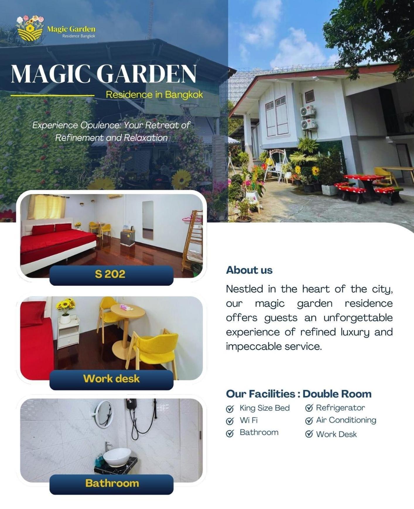 Magic Garden Residence بانكوك المظهر الخارجي الصورة